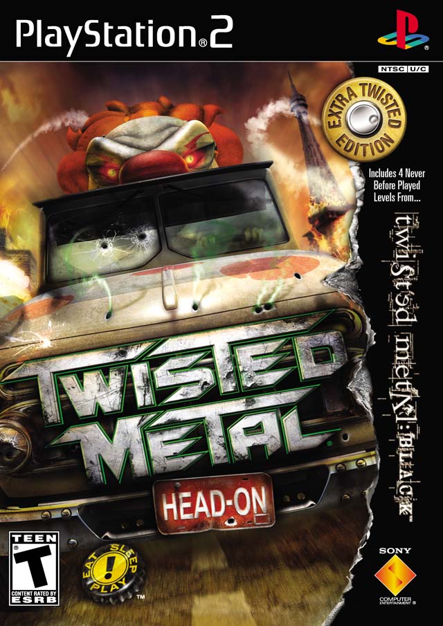 JOGO PSP - TWISTED METAL: HEAD-ON