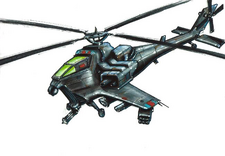 Another concept art of Warhawk.