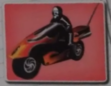Concept art of Mr. Grimm's R/C, found in the game's manual.