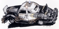 Police derby concept art.