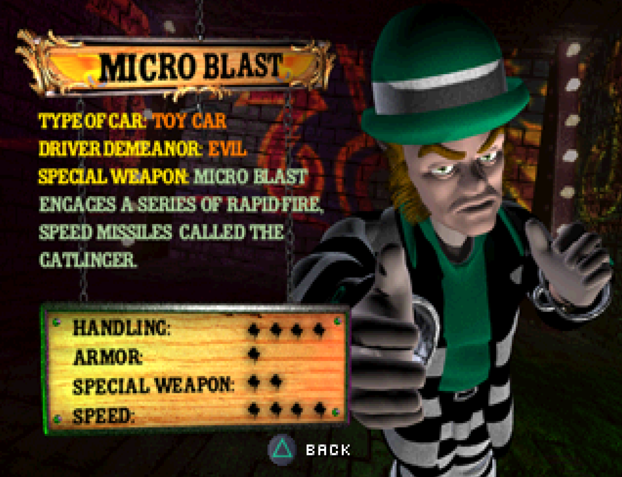 Micro Blast, Twisted Metal Wiki