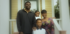 Young John and his family.