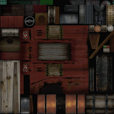 Junkyard Dog menu textures #2.