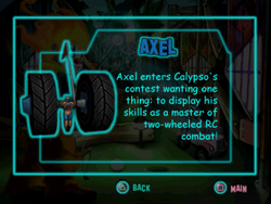 Axel, Twisted Metal Wiki