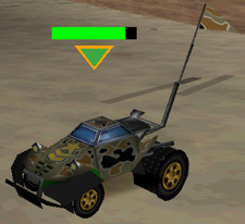 Warthog during gameplay.