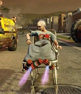 Meat Wagon's Piloted Gurney