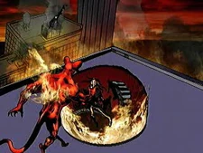 Minion sends Calypso to hell.