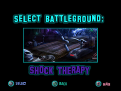 Twisted Metal - Small Brawl - Shock Therapy lvlsel