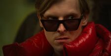 Close-up of Pizza Boy's face.