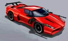 Crimson Fury concept art from Donald Yatomi.