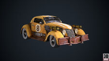 Crazy 8's model from Twisted Metal (2012).