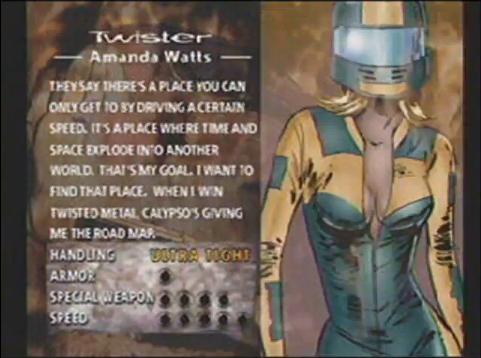 Twisted Metal  Twisted metal, Metal games, Metal girl