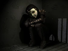 Promotional image of Dollface from the Sony 2001 E3 Artwork disc.