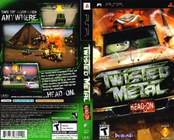 Jeu Twisted Metal Head-On Sur Sony PSP - Très Bon état - PEGI 12