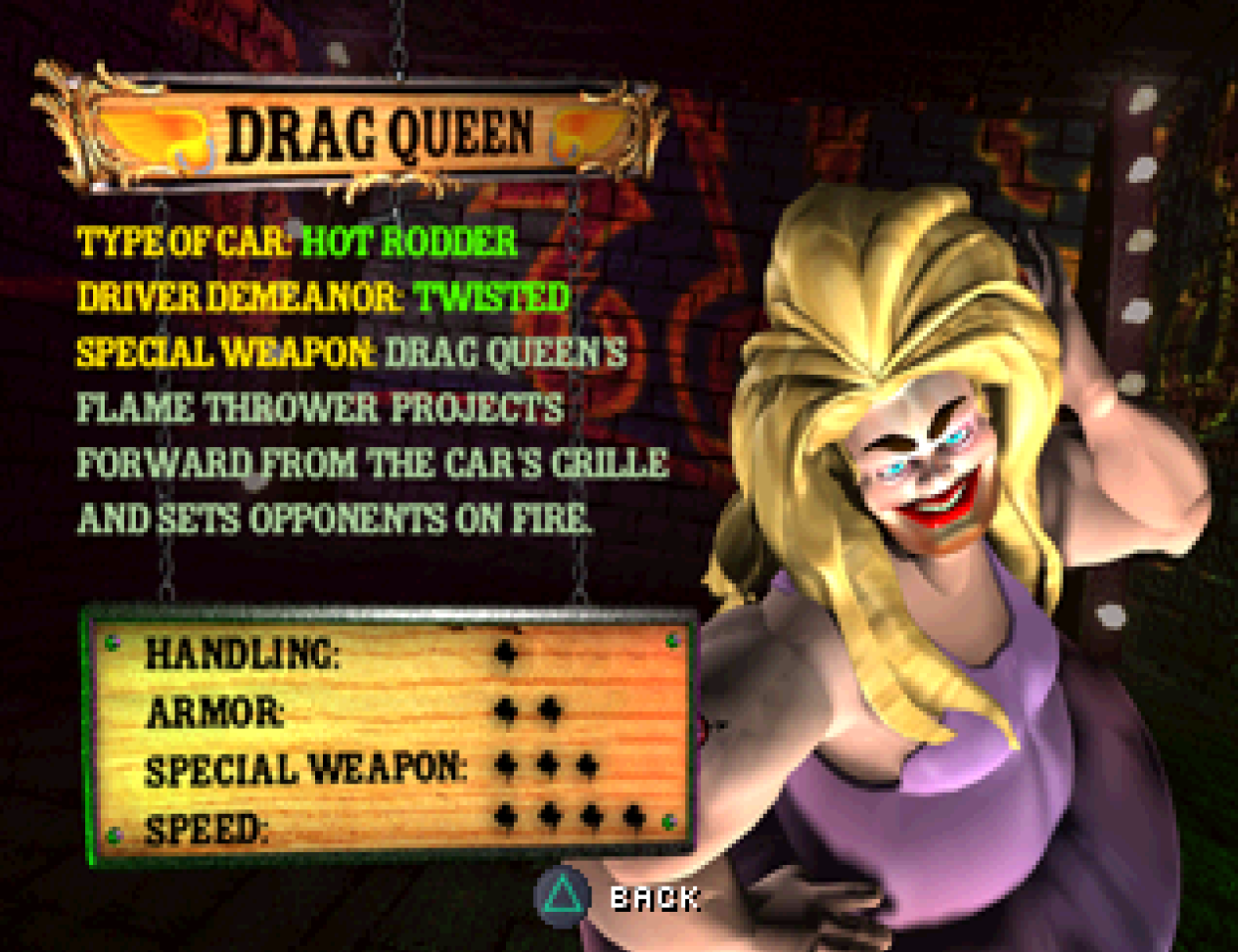 Drag Queen, Twisted Metal Wiki