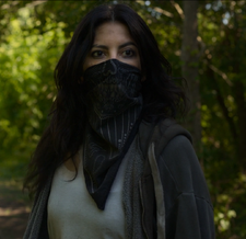 Quiet using a Reaper mask.