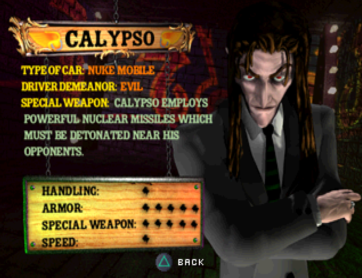 Calypso, Twisted Metal Wiki