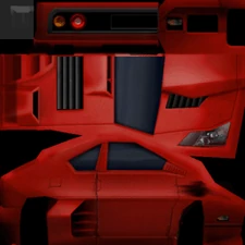 Crimson Fury PS2 textures.