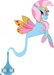 Wishgriff Seapony Redesign Genie Tailed (Right View)