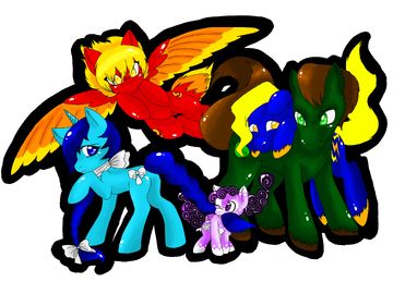 Mlp fim - the gangs back together