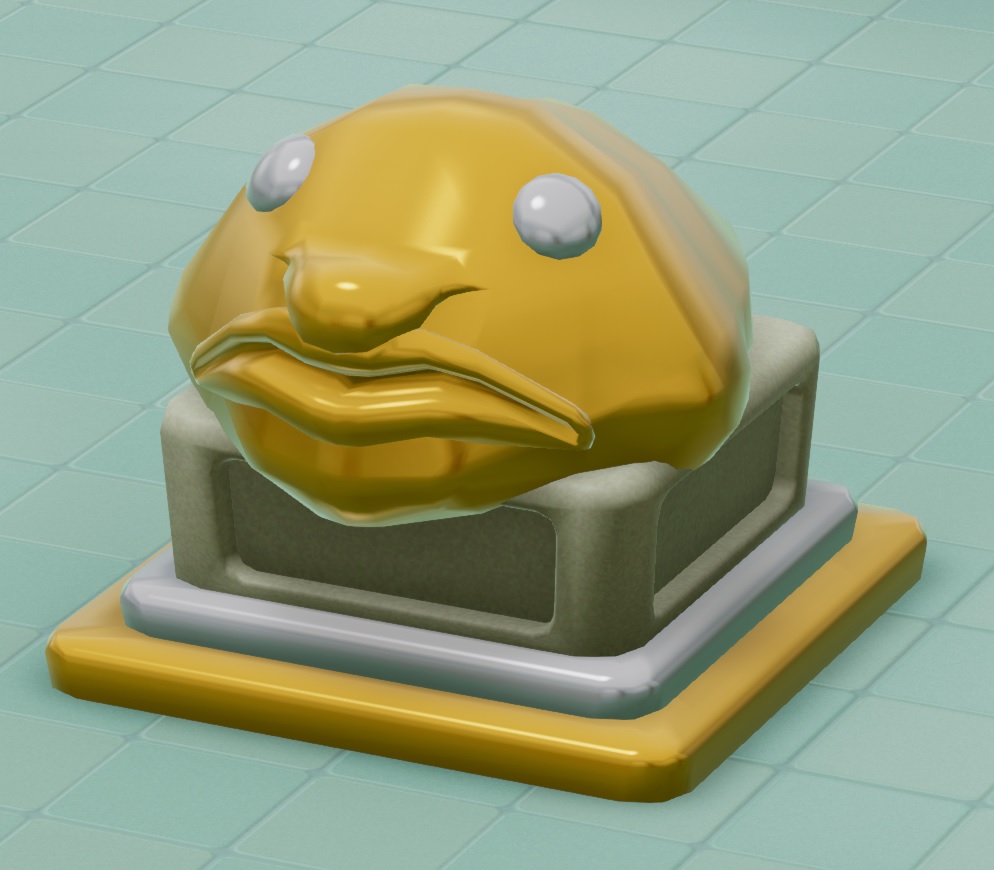 yellow blob fish