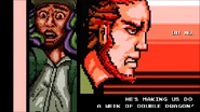 DD Week Pat Woolie.png (428 KB) Pat with Woolie in the intro to Double Dragon Week