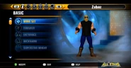 Zubaz in WWE All-Stars