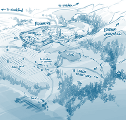 Sketched Map of Edinmire
