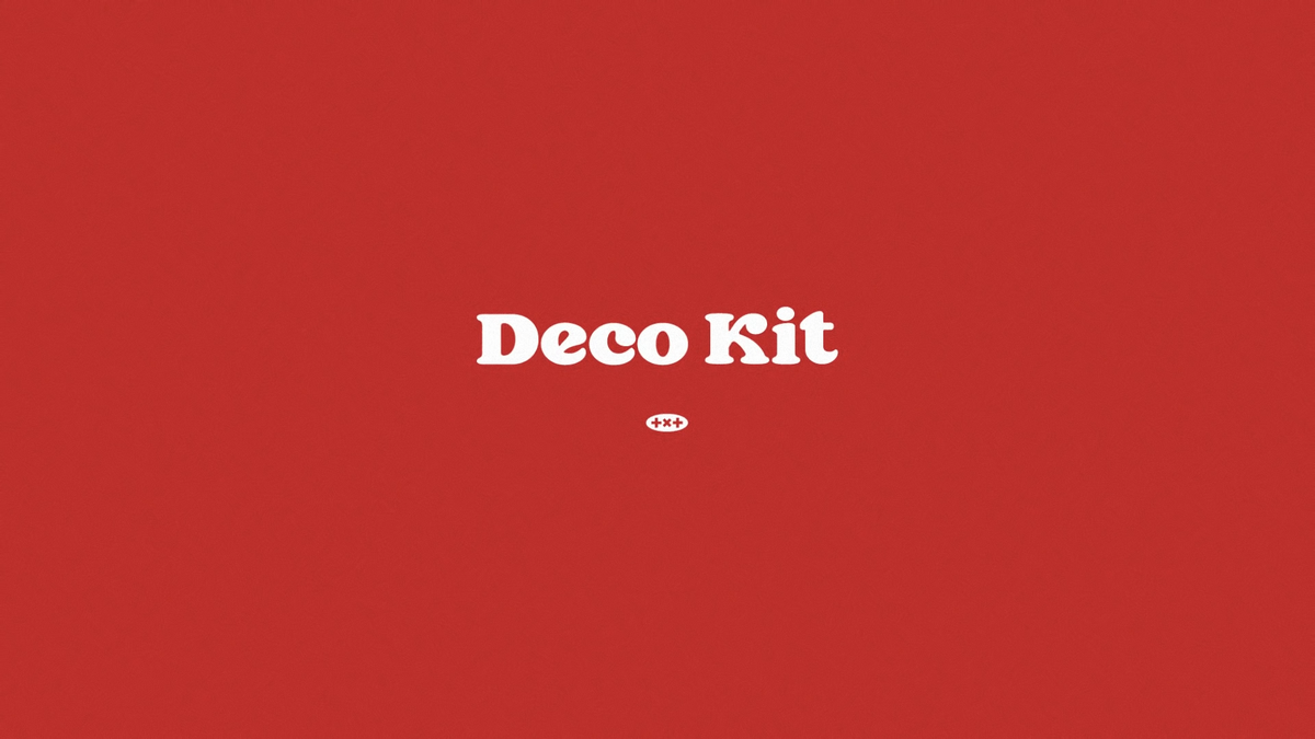 Tomorrow X Together TXT Official Deco Kit Deco Sticker Set + Clear Sticker  Kpop
