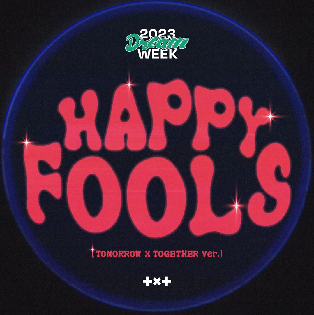 Txt happily. Txt Happy Fools. Happy Fools txt обложка. Txt Happy Fools фото. Енджун тхт 2023.