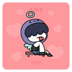 HHM NYA RING PPULBATU公式キーリング TXT ヒュニンカイ K-POP (HHM NYA RING) TXT - OFFICIAL CHARACTER MD PPULBATU