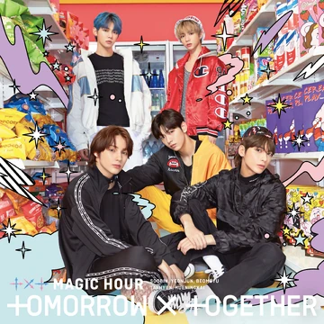 TXT ボムギュ magic hour 直筆サイン フライヤー コースター 【公式通販】