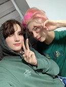 [2020.09.06] #4 오늘 일요일 꿀잠자고 내일 월요일 파이팅!!!!ㅠ0ㅠ (자켓입은 옷도 찍었어야했는데 ㅠㅠ 급해서 못 찍었네요...) +600일 축해줘서 고마워용 모아분들♡ #휴닝카이 #HUENINGKAI