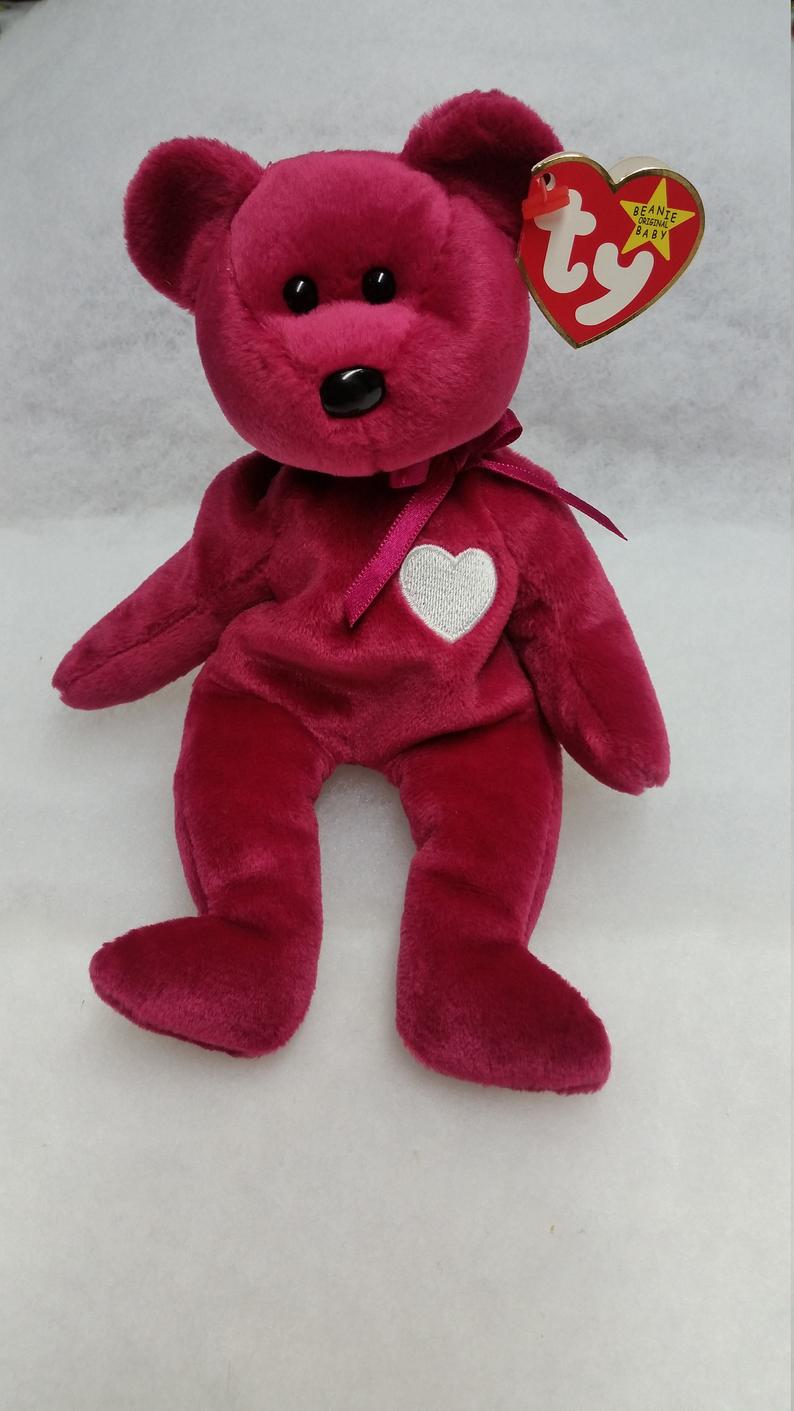 Pink valentino discount beanie baby