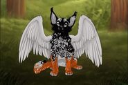 Markings: Paint Splash, African Wild; Mutations: Angel Wings