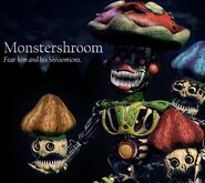 A render of Killtimber with the description, "Fear him and his Shroomions."