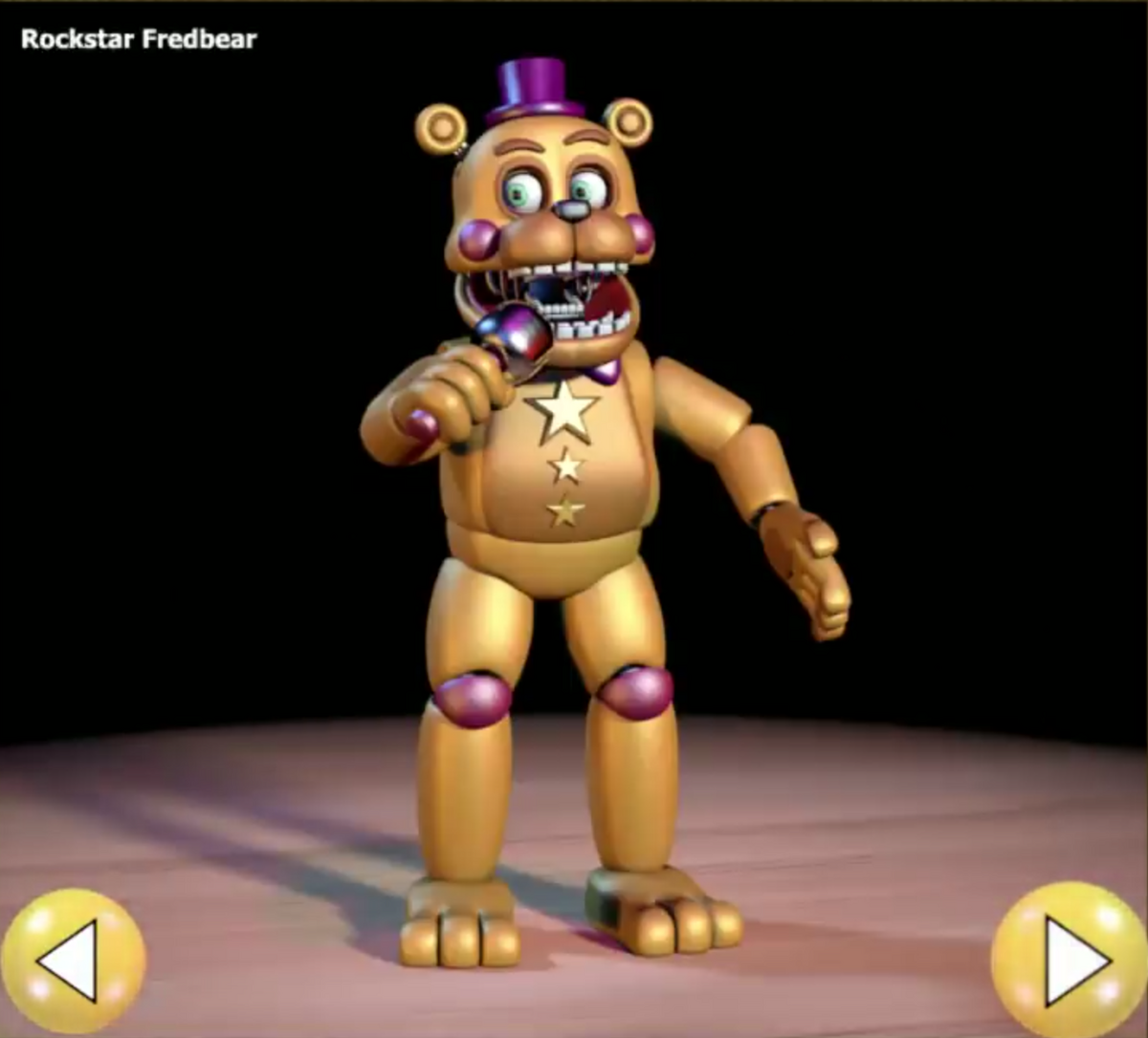 Rockstar Fredbear | Tyke and Sons Lumber Co. Wiki | Fandom