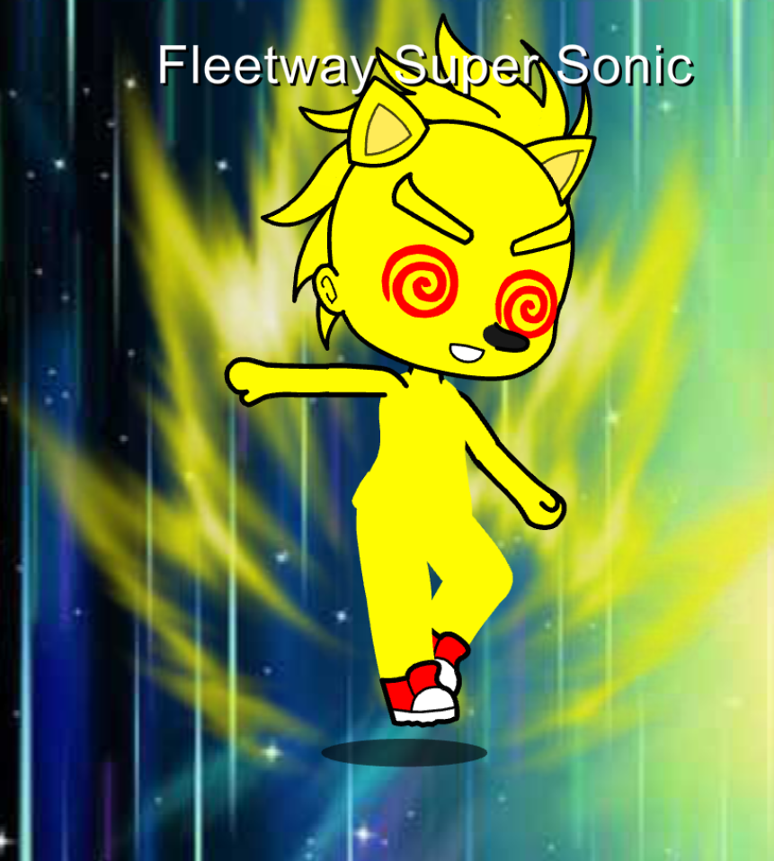Fleetway Super Sonic Fanart