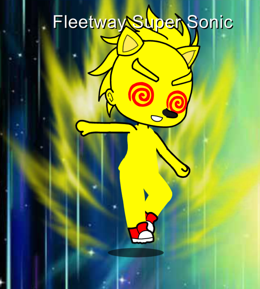 Colors Live - Fleetway Super Sonic and Sonic.exe Meet by Koaaya