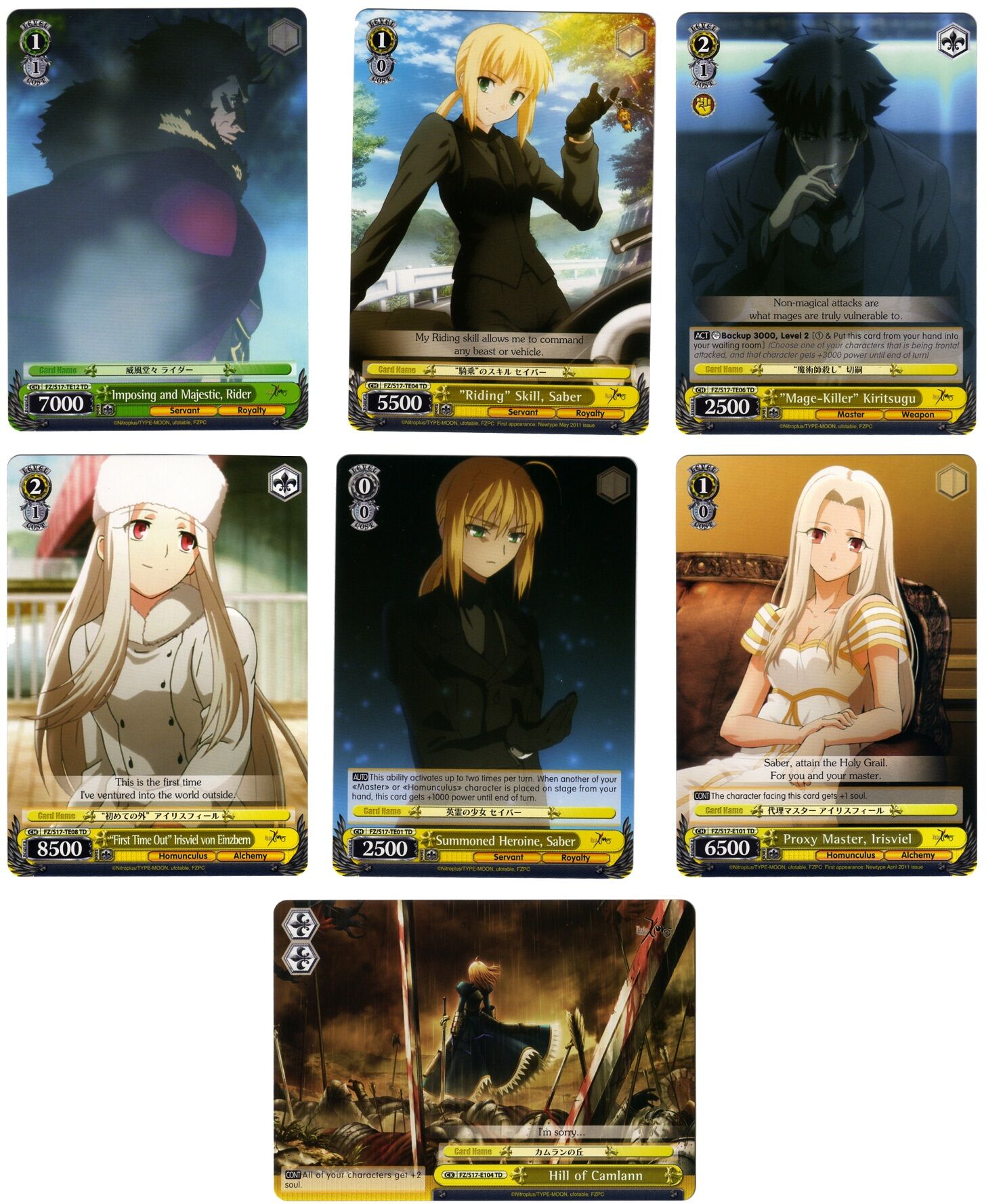 List Of Type Moon Media Type Moon Wiki Fandom