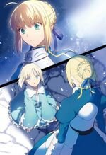 Fate Labyrinth Manaka et Saber