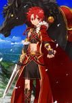 Tercera ascensión de Rider en Fate/Grand Order, ilustrado por BUNBUN.