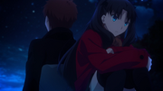 Rin y Shirou en UBW