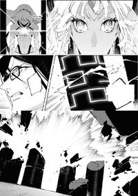 Altera using her crest to break free