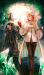 Волшебница и Жрец (ウィザード＆プリースト, Uizādo & Purīsuto?, Wizard & Priest) в Fate/Grand Order, автор TAa.