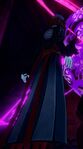 Caster shown from behind in Fate/Samurai Remnant.