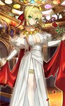 Heroic Spirit Formal Dress: Nero Claudius (英霊正装: ネロ・クラウディウス, Eirei Seisō: Nero Kuraudiusu?) in Fate/Grand Order, illustrated by Arco Wada.