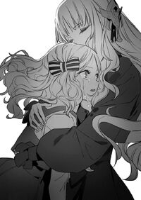 Ishtar hugs Haruri