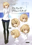 Arcueid in TYPE-MOON Ace Volume 11, illustrated by Takashi Takeuchi.