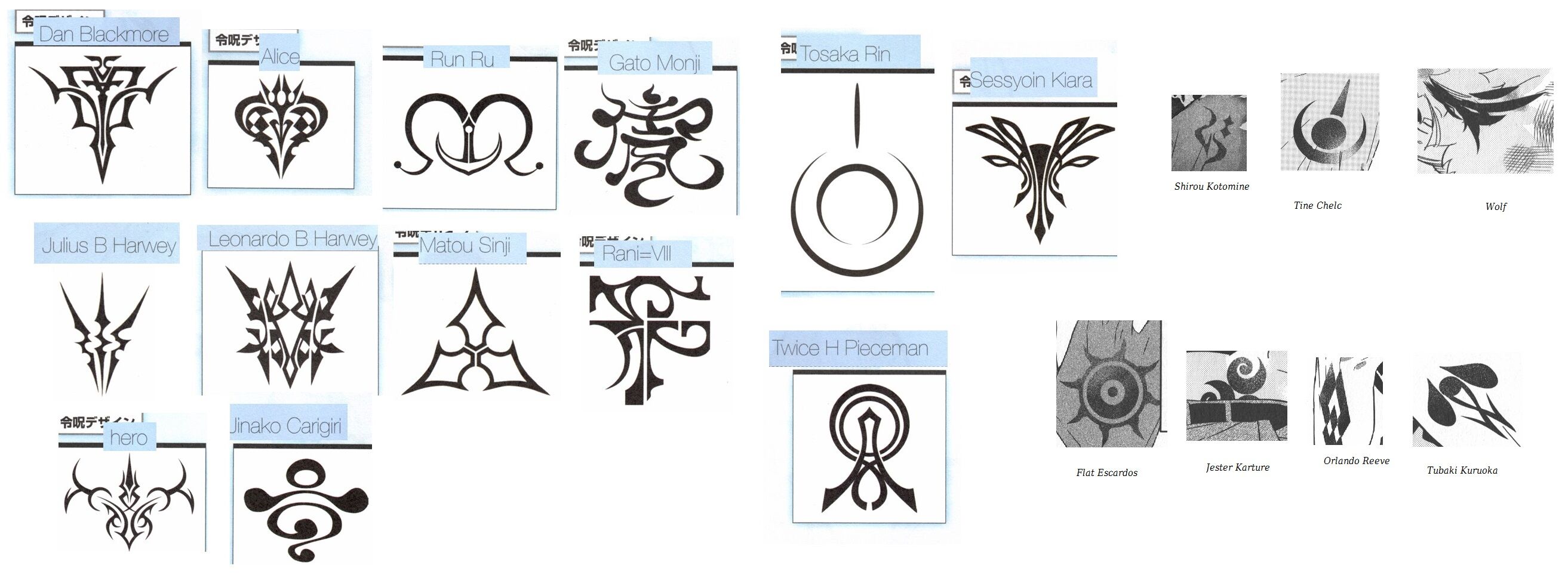 31 Command seals ideas  cool symbols fate tattoo command